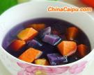 南瓜紫薯湯