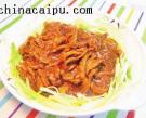 北京風味菜京醬肉絲