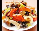 蟹味菇木耳炒雙椒