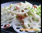 蔥油嫩藕片