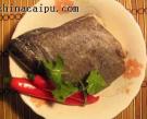 蔥蒸鴉片魚頭