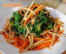 野生薺菜拌豆乾