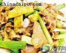沙茶醬炒牛仔肉