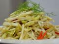 白芹炒肉絲