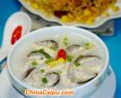 鮮菇雞肉粥