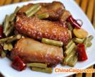 酸豆角炒肋排（2）