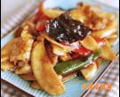 杏鮑菇炒肉片