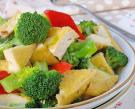 西蘭花油豆腐