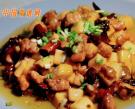 杏鮑菇熗肉丁