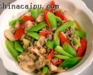 青瓜肉碎燴猴菇