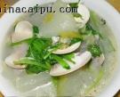 冬瓜文蛤湯