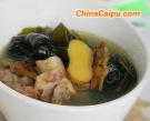 蟶干海帶骨頭湯