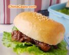 香煎雞腿漢堡
