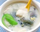 絲瓜皮蛋豆腐湯
