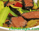 西芹炒臘肉