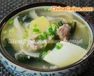 海帶豆腐裡脊湯