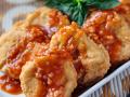 酸甜杏鮑菇肉盒
