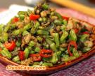 欖菜肉末四季豆