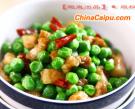 豌豆炒肉丁(2)