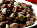 臘八蒜炒牛肉粒