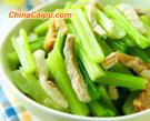 涼拌海米芹菜