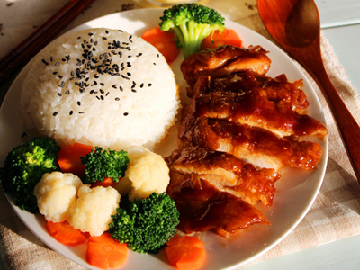 照燒雞腿飯