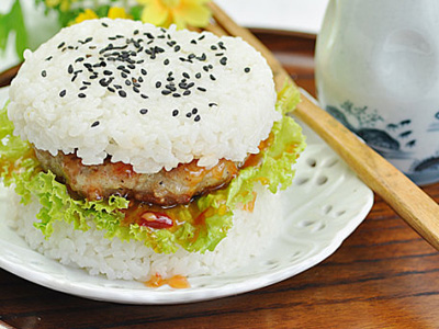 米飯漢堡