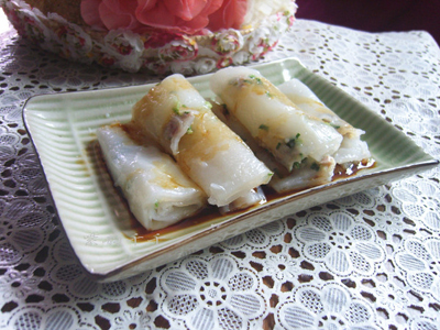 韭菜豬肉腸粉