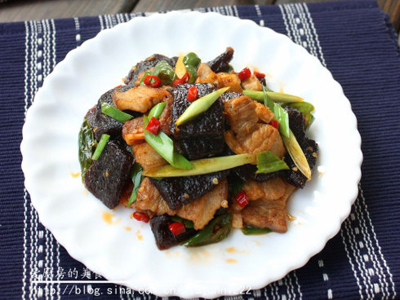 蕨粑炒回鍋肉