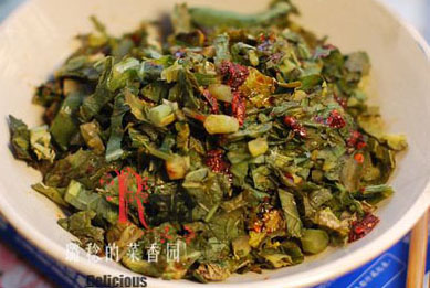 陝西地方小菜－－熗菜