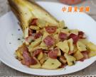 培根羅勒炒冬筍