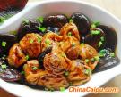 香菇肉釀油麵筋