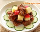 蘋果煎牛肉