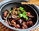 香菇燒鴨肉