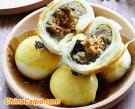 綠豆沙肉鬆酥果子