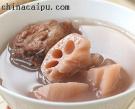 蓮藕腔骨湯