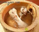 竹筒燉三雞