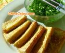 潮汕小菜：鹽水韭菜炸豆腐