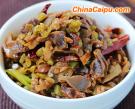 酸豆角炒雞肫
