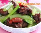 麻辣青筍雞