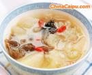 雙耳蜜梨湯