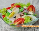 鮮蔬金槍魚沙拉