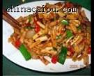 臘肉茶樹菇的做法