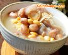 歸參黃豆花生煲豬蹄