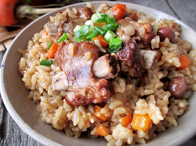 胡蘿蔔排骨燜飯