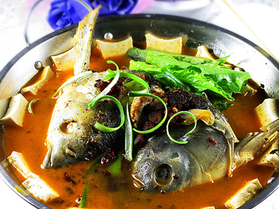 香辣魚頭豆腐火鍋