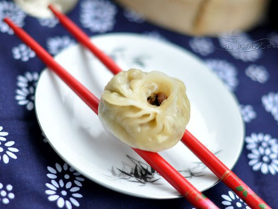 鹹菜豬肉小包子