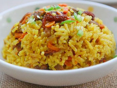 咖喱牛肉抓飯