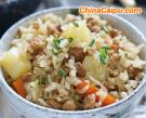 土豆肉餡燜飯