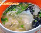 雞湯鮮蝦餛飩